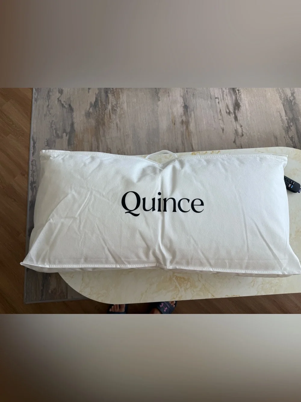 NWT 2 Quince Premium Down Alt Medium King Size Pillows 20”X36” Bundle Set
